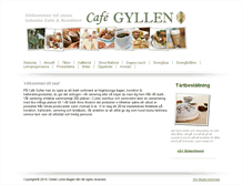 Tablet Screenshot of cafegyllen.se